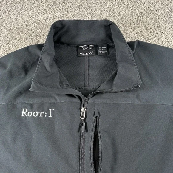Marmot‎ Jacket Mens XXL Gravity Softshell Full Zip Root:1 Chile Wine Vineyard